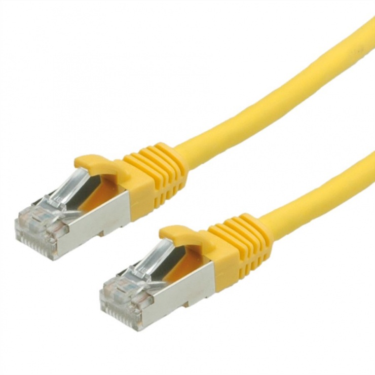 Cablu retea SFTP Cat.6 galben LSOH 7m, Value 21.99.1272 21.99.1272